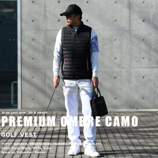 PREMUIM OMBRE CAMO GOLF VEST - Image 11